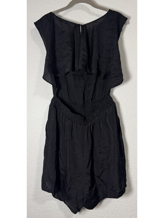 Pants - Bcbg Generation Open Back Black Short Romper Size Medium